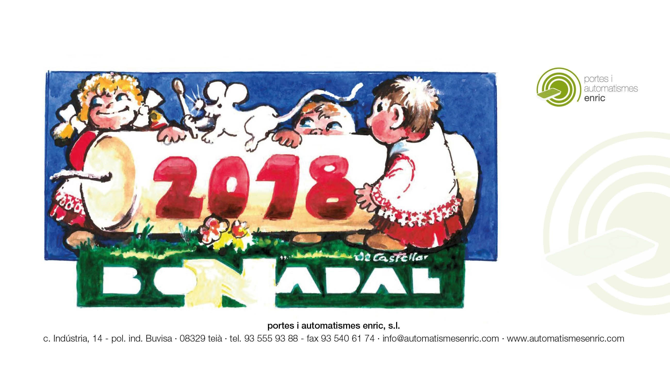 Portes i Automatismes Enric et desitja un Bon Nadal! 