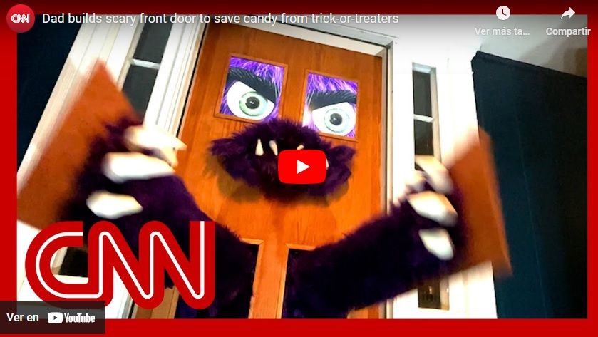 Construye tu propia puerta terrorífica para Halloween - Puertas y Automatismos Enric