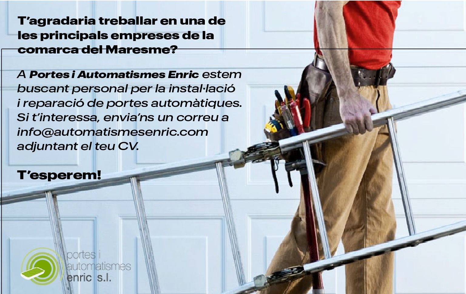 Portes automàtiques - Portes i Automatismes Enric