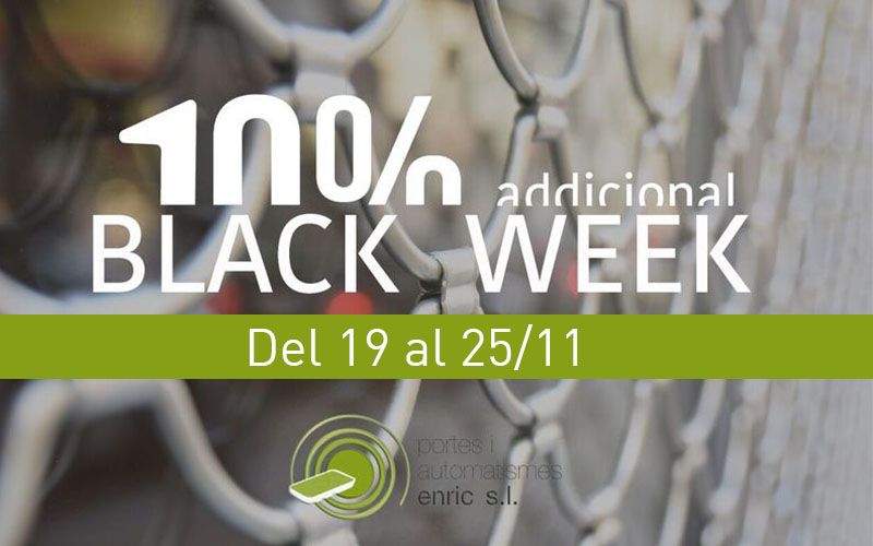 Black Friday en Puertas Automáticas y Puertas de Parking - Puertas y Automatismos Enric