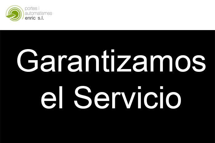 En Puertas y Automatismos Enric Garantizamos el Servicio durante la Crisis del Coronavirus